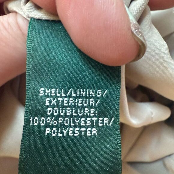 Lauren Ralph Lauren Gold Elegant Metallic Dress - Picture 6 of 8